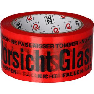 Produktbild für Packband WIHEDÜ PP, Vorsicht Glas