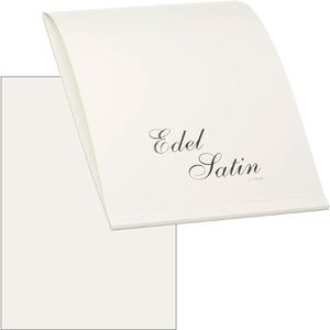 Briefpapier Rössler-Papier Edel Satin weiß, A4