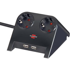 Tischsteckdose Brennenstuhl Desktop, mit 1,5 m Schuko Kabel