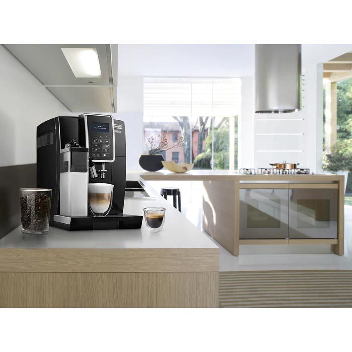 DeLonghi Kaffeevollautomat Dinamica ECAM 356.57.B, mit Milchsystem, 15