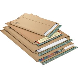 Produktbild für Versandtaschen progress Premium, W01.03, braun, A4