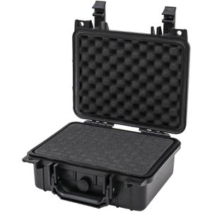 HMF Transportkoffer ODK100, aus Kunststoff, mit Schaumstoff, wasserdicht, 27 x 13 x 24,5cm