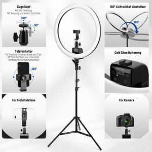 Produktbild für Ringlicht Neewer SRP18-2.4G, 272 LEDs