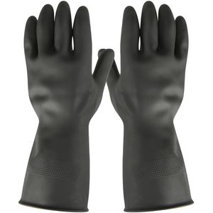 Produktbild für Chemikalienschutzhandschuhe Thor Black Heavy Duty