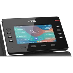 Produktbild für Telefon Snom D862, schwarz