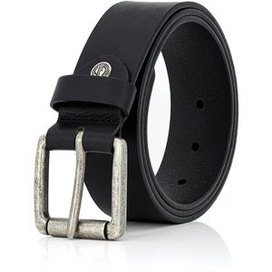 Gürtel Lindenmann Ledergürtel 1009021, schwarz