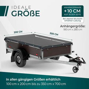 Produktbild für Anhängernetz CargoVA feinmaschig