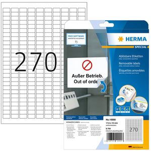 Produktbild für Universaletiketten Herma 10000 Special