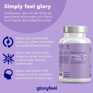 Produktbild für Tyrosin gloryfeel L-Tyrosin, 365 Kapseln