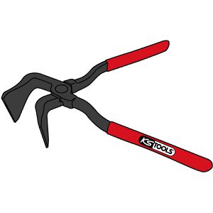 Produktbild für Falzzange KS-Tools 222.1603, 90 Grad gebogen