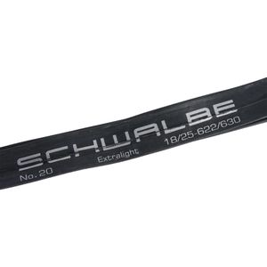 Produktbild für Fahrradschlauch Schwalbe Extra Light SV20, 28 Zoll