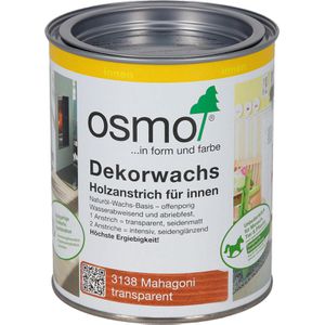 Produktbild für Holzlasur Osmo Dekorwachs transparent, 0,75l