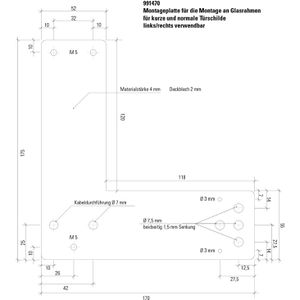 Produktbild für Montagehalterung GfS 991470