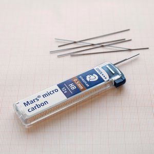 Produktbild für Druckbleistiftminen Staedtler 250 05, HB