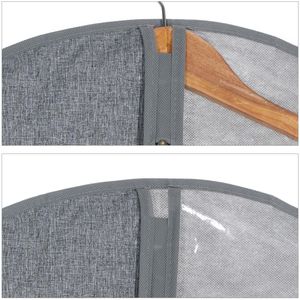 Produktbild für Kleidersack Relaxdays aus Kunststoff / Stoff, 58 x 135cm
