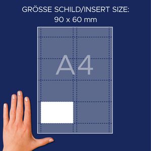 Produktbild für Einsteckschilder Zweckform L4728-20