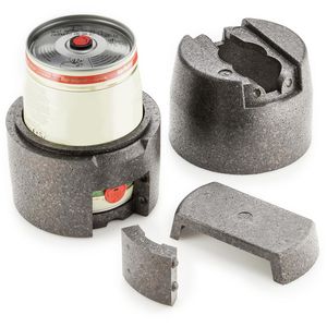 Produktbild für Thermobox thermohauser Bierfass, schwarz, 5 Liter