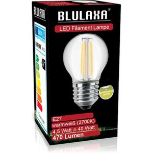 Produktbild für LED-Lampe Blulaxa Filament MiniGlobe, E27