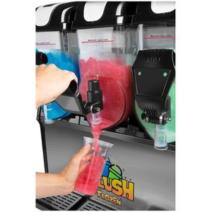 Produktbild für Slush-Maschine Royal-Catering RCSL 3/15, 3 Tanks für 36 Liter
