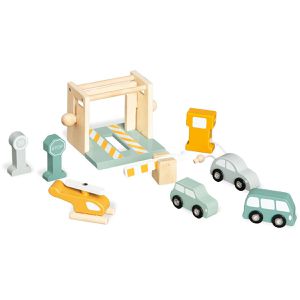 Produktbild für Parkgarage Pinolino 308422 Parkhaus Kurt, aus Holz