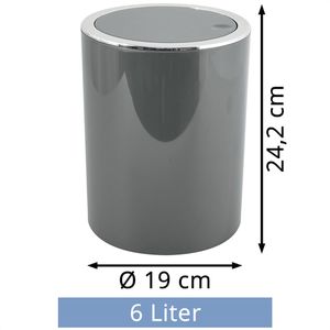 Produktbild für Mülleimer MSV Kamaka Aspen, 145200, grau