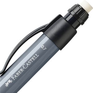Produktbild für Druckbleistift Faber-Castell Grip Plus, stone grey, Kunststoff