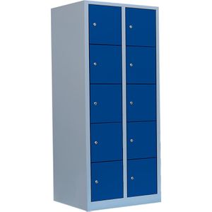 Schließfachschrank Lüllmann 523521, blau