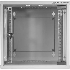 Produktbild für Netzwerkschrank LogiLink Cabinet EconLine, W66Z30G, 10 Zoll