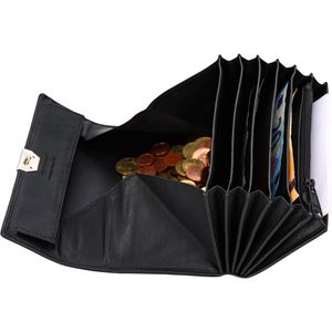 Produktbild für Kellner-Geldbörse Kloehn Far out Bullhead, schwarz