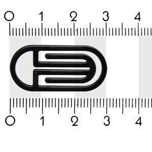 Produktbild für Büroklammern Laurel 1362, King Klip, 30mm, schwarz