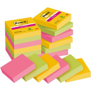 Produktbild für Haftnotizen Post-it Super Sticky Carnival, bunt