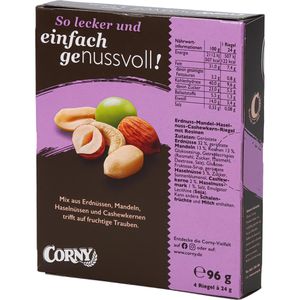 Produktbild für Müsliriegel Corny nussvoll Nuss-Quartett &amp; Traube