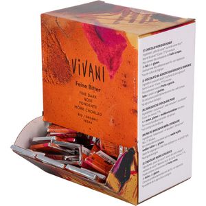 Minischokolade Vivani Naps feine Bitter, BIO