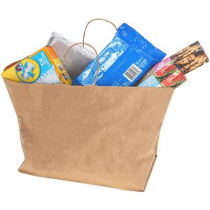 Produktbild für Papiertüten Papstar 88847, braun