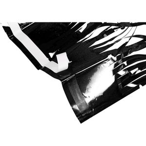 Produktbild für Lametta Oblique-Unique 528, glatt, schwarz