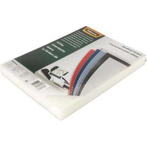 Produktbild für Bindefolien Fellowes 53765, matt-transparent, 280 mic