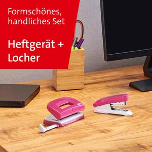 Produktbild für Heftgerät Novus Twinset E15/E210, 020-1875, inkl. Locher