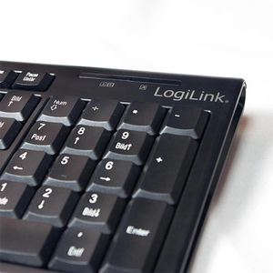 Produktbild für Tastatur LogiLink Wireless Combo ID0104