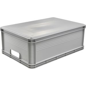 Produktbild für Eurobox Keeeper Robert, grau, 45 Liter, lebensmittelecht