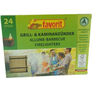 Produktbild für Grillanzünder Favorit 1245, brennstark &amp; sauber