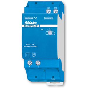 Gateway Eltako ZGW16WL-IP Modbus-Stromzähler-MQTT