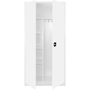 Mehrzweckschrank ClassiX X-545520, abschließbar, weiß