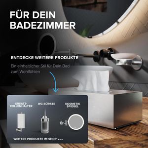 Produktbild für Taschentuchbox ovimar Fornaes 81004175, aus Edelstahl