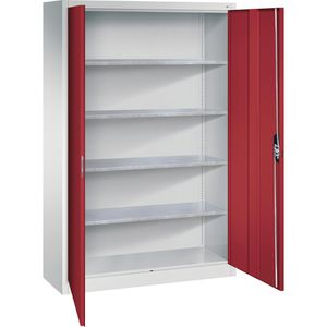 Werkzeugschrank CP-Möbel 8930-00, aus Metall, grau / rot