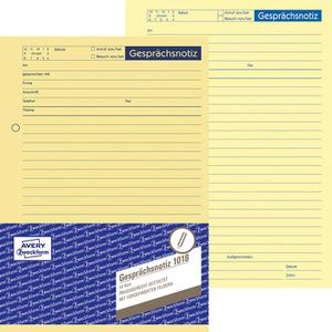 Gesprächsnotiz