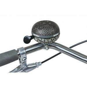 Produktbild für Fahrradklingel Basil Big Bell Bohème charcoal, schwarz