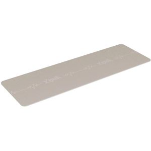 Produktbild für Yogamatte Airex Heartbeat Fit Mat, platin, 1 cm stark