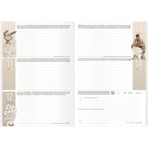 Produktbild für Schülerkalender Häfft Planer Dark Bloom, Schuljahr 2026/2027