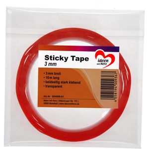 Produktbild für Doppelseitiges-Klebeband Ideen-mit-Herz StickyTape