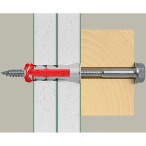 Produktbild für Schrauben-Dübel-Set Fischer 553875, Ready2Fix Schließfächer